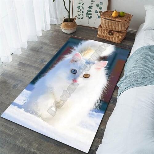 Cat Rug 3D All Over Printed Non-slip Mat Dining Room Living Room Soft Bedroom Carpet 03