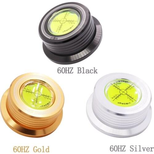 Viborg Metal Record Clamp LP Disc Stabilizer Turntable Vibration Balanced Black Silver Gold Available LP628 60HZ 280g