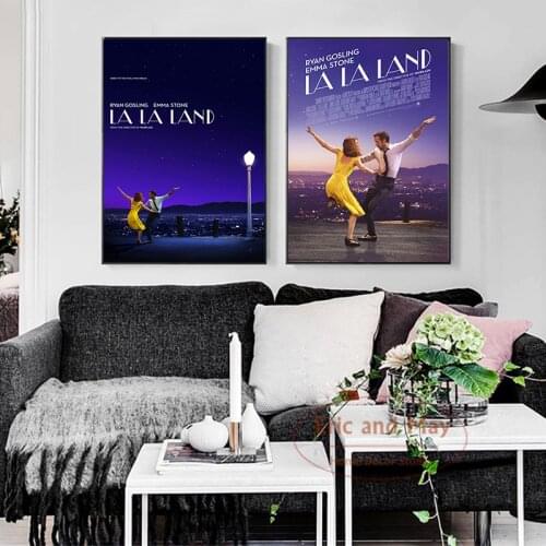 La La Land Music Movie Canvas Painting Posters And Prints Wall Art Picture Vintage Poster Decorative Home Decor Cuadros