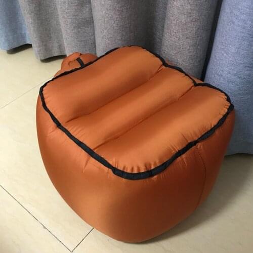 Nylon Inflatable Stool Air Chair Folding Portable Fishing Stool Outdoor Garden Furniture Camping Hiking Beach Rest Sofa