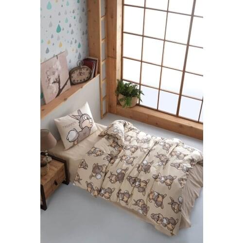 Ranforce Rabbit Single Duvet Cover Double Team Cotton Child Adult Quilt Bed Sheets Pillow Case Set Comforter Cover Cover Flat Sheet