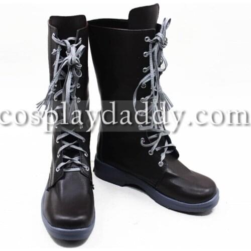 Touken Ranbu Gotou Toushirou Tantou Balck Long Cosplay Boots S008