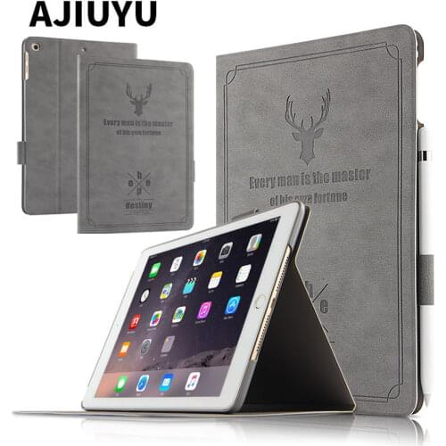 Ultra Slim PU Leather Smart Cover Case For Apple iPad Air 1 air 2 5 6 New iPad 9.7 2017 2018 A1822 A1893 Auto Sleep /Wake cases