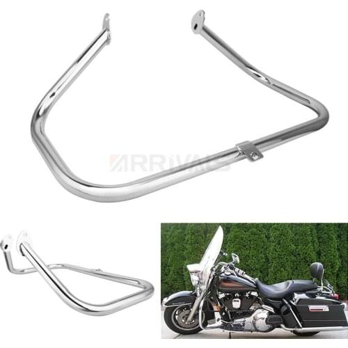 Motorcycle Engine Guard Highway Crash Bar For Harley Touring Road King FLHX FLHT Electra Street Glide 1996-2013