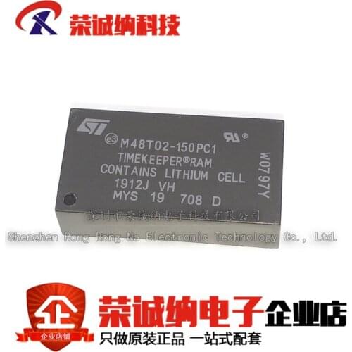 100% New&original In Stock M48T02-150PC1 16kbit 2KB SRAM x8