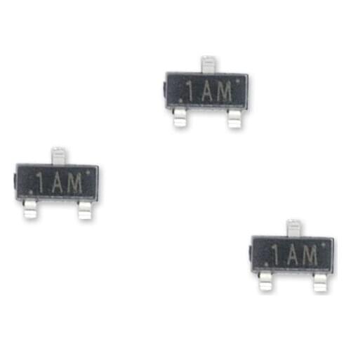 100PCS 1AM MMBT3904LT1G 2N3904 NPN SMD transistor new and original For more specifications, please contact customer service