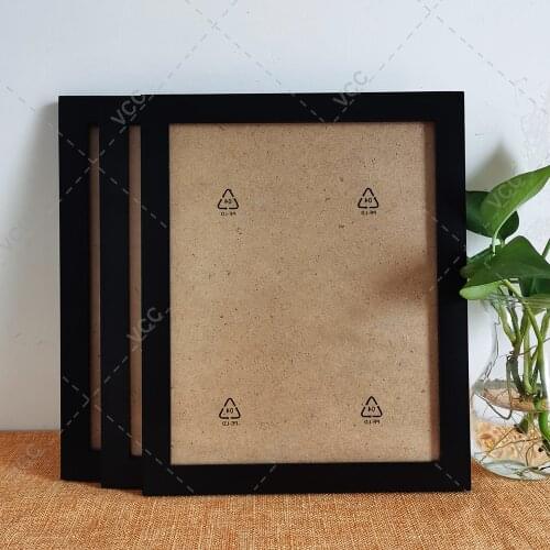 3Pcs/Set Natural Wooden Frame Picture Frames Photo Frame Plexiglass Include Poster Frame For Wall Hanging Photo Decor