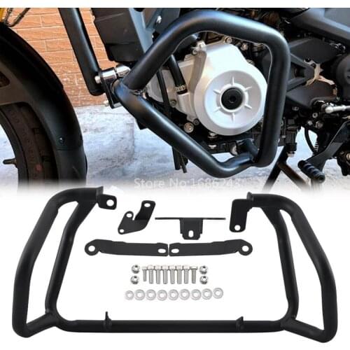 Motorcycle Accessories Black Engine Bumper For BMW G310GS 2017-2018 Lower Highway Crash Bar Extensions Engine Guard Protector