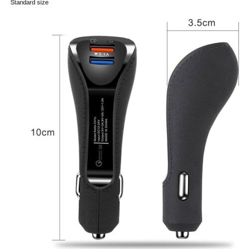 QC3.0 Fast Charge Car Charger 5.1A One for Three Car Mobile Phone Charger 3usb Car Charger USB Wireless Charging