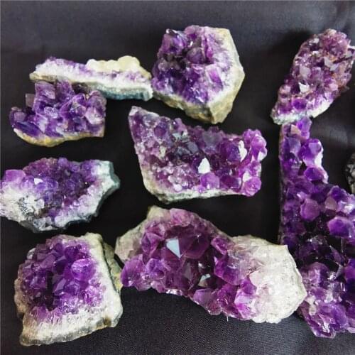 Hot Natural Brazil amethyst geode cluster purple quartz Stone crystal geode amethyst cluster Healing for healing gits