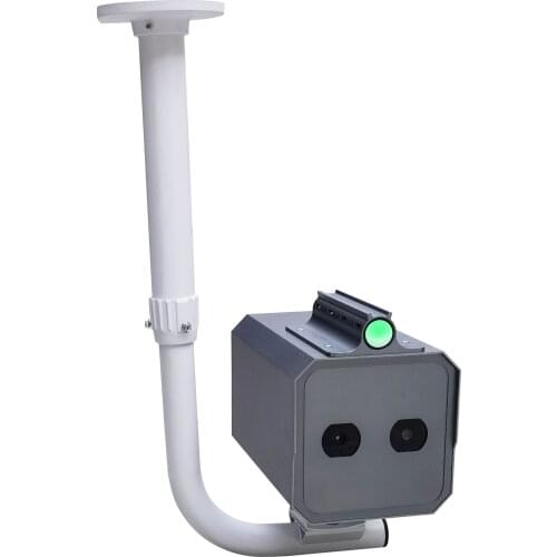 HDMI IP CAMERA AI Temperature Sensor Detection Face Recognition System Thermal Imaging Scanner Imaging (8 Inch Touch Screen)