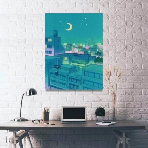 HD Print Paintings Home Decor Anime Aesthetics Canvas Poster Modular Pictures 1 Panel Modern For Living Room No Framed Wall Art