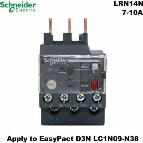 Schneider Electric LRN14N contactor LR-N14N 7-10A LC1N EasyPact D3N contactor thermal overload relay brand new original export