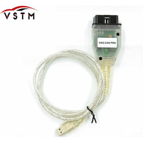 Hot Selling VAG CAN PRO CAN BUS+UDS+K-line SW Version 5.5.1 VCP Diagnostic Scanner Cable Works For VW/Audi/Seat VAG PRO V5.5.1