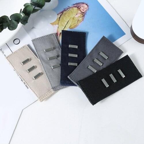 Hot Pants Waist Extender Button for Men Women with Gold Finished Metal Button DIY Waist Adjustment Buttons DIY Apparel Sewing