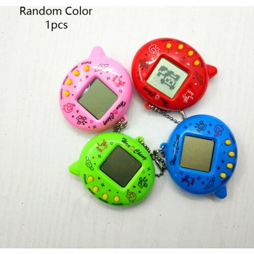 Mini Electric Intelligence Developmental Electronic Game Machine Virtual Pet Egg Shaped Video Game Console