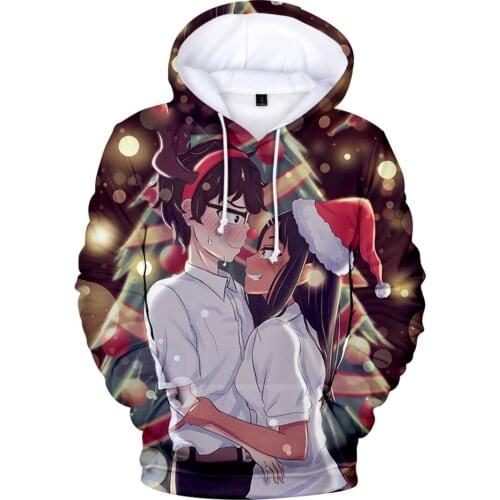 Nagatoro 3D Print Fashion Fall Winer Suit Hoodies Sportswear Hooded Kawaii Women/Men Hoodie