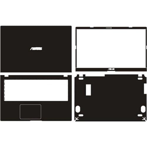 KH Laptop Sticker Skin Decals Cover Protector Guard for ASUS Y5200F x509F