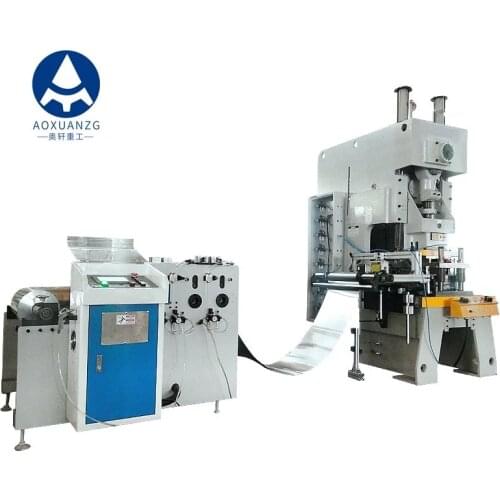 63T Pneumatic Punching Machine Punching Machine C Type Aluminium Foil Container Machinery