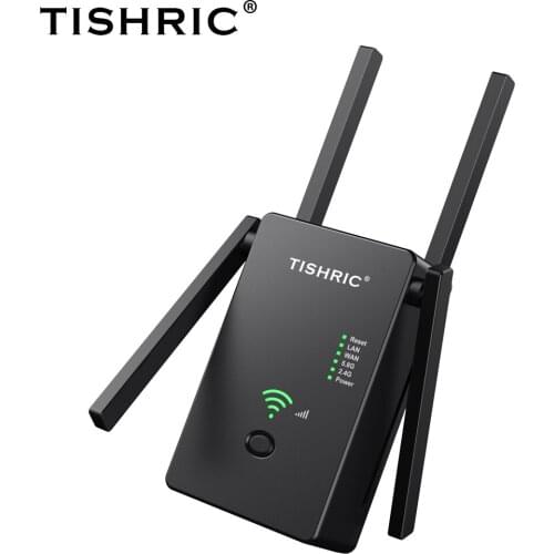 5G Wifi Repeater 5Ghz 1200Mbps Gigabit Router Wifi Signal Amplifier Booster Wireless Repeater Wifi Router 5 Ghz Wi Fi Extender