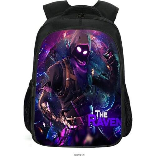 16 Inch Customize FORTNITE Children School Bags Orthopedic Backpack Kids Boys Girls Mochila Infantil Catoon Bags