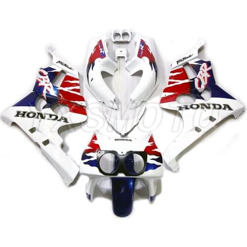 Brand new ABS fairings CBR400RR CBR 29 issues white blue red bodywork fairing kit cbr 400 cb400 29 issues