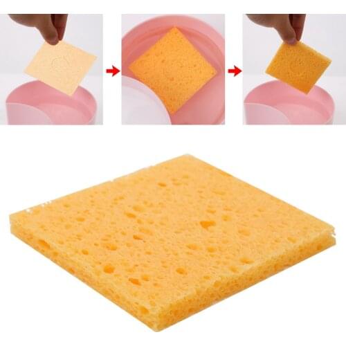 6cm*6cm Universal Soldering Iron Tip Welding Cleaning Sponge Pads Soldering Iron Replacement Sponges
