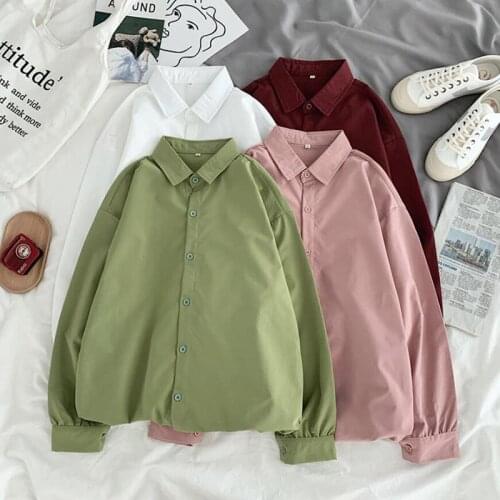 Vintage Women Shirts Blusas Roupa 2021 Spring Women Autumn Blouse Korean Long Sleeve Womens Tops and Blouses Female Tops
