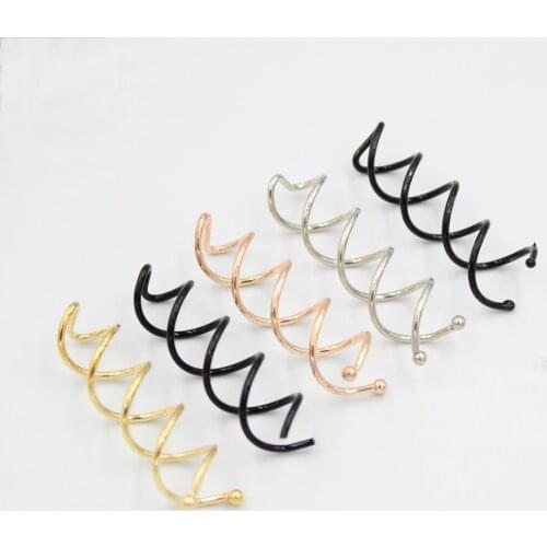 10pc/lot Hair Styling Braiders Spiral Spin Screw Pin Hair Clips Twist Barrette Hairpins Hairdressing Accessories Hair Clip
