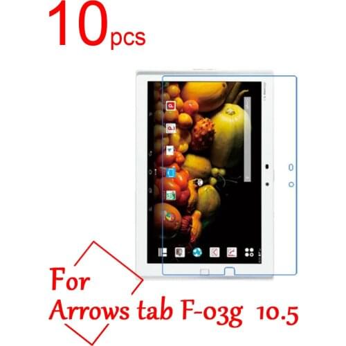 10pcs Ultra Clear/Matte/Nano anti-Explosion LCD Screen Protector Cover For Fujitsu Arrows tab F-03g F-04H F-05E Protective film