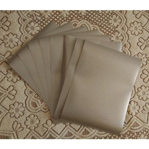 A4*8 pcs) Glitter Silver Color Cuttable Pu Flex Vinyl A4 Size 20"*39.37" Heat Transfer Vinyl for Clothing Tshirts