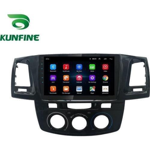 Android 10.0 Octa Core Car DVD GPS Navigation Player Deckless Car Stereo For Toyota Fortuner 2005 2006 2007 MT Radio Headunit