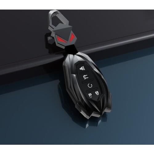 Car Zinc Alloy Remote Key Cover Case For Chevrolet Chevy Camaro Malibu Cruze Spark Volt Bolt Trax Sonic