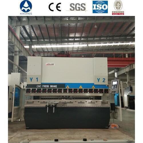 Quick Delivery WC67K 3.2 Meter DA52S CNC Electric Hydraulic Bending Machine With Double Servo Motors