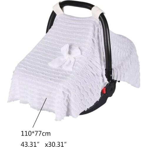 Baby Basket Stroller Cover Multi Use Maternity Breastfeeding Nursing Blanket Windproof Sunshade Cover Sun Protector