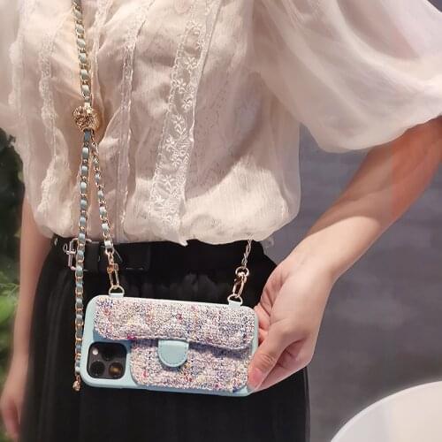 Cheap Cross-body phone case Girls phone case with sling protective case For iPhone 11 Pro Max XR XS Max 6s 7 8 Plus Anti-fall