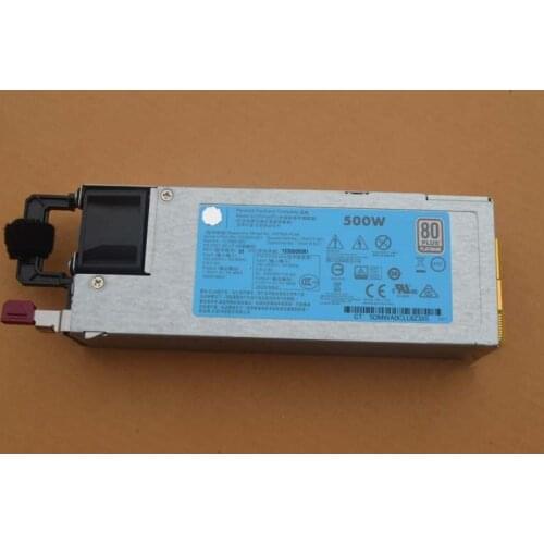 For Gen9 Server Power 500W 720478-B21 723594-001 754377-001 tested working