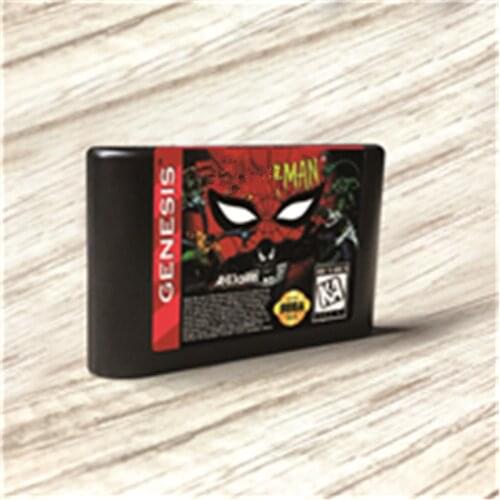 Spider-Men - Animated Series - USA Label Flashkit MD Card for Sega Genesis Megadrive Video Game Console