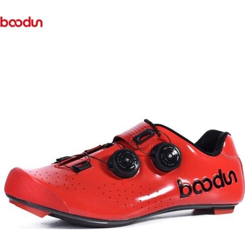 New Road Cycling Shoes Carbon Fiber Self-Locking Ultralight Breathable Wear Non-slip professional Bicycle Racing Shoes men women