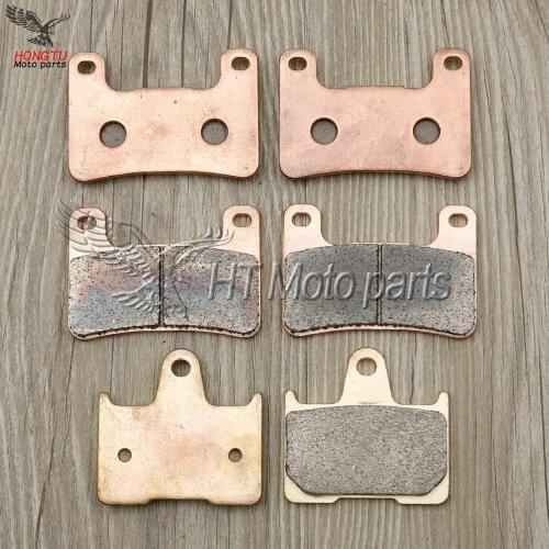 Motorcycle metal sintering brake pads For Suzuki GSXR 600 750 GSXR600 GSXR750 K4/K5 2004-2005 GSXR 1000 GSXR1000 2004-2006