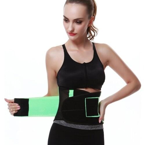 Fitness Sports Adjustable Elstiac Waist Support Belt Belly Shaper Thin Exercise Belts Brace Slimming Belt Waist Trainer