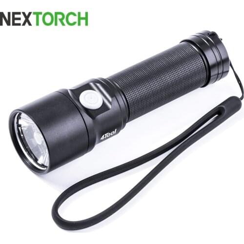 NEXTOOL 2200 Lumens Super Bright Rechargeable Led Flashlight Torch 21700 Battery USB Torch for Hunting Fishing Outdoors