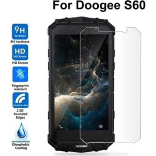 Tempered Glass Doogee S60 Screen Protector For Doogee S 60 Case 5.2 inch High Quality Protective Glass Film for Doogee S60