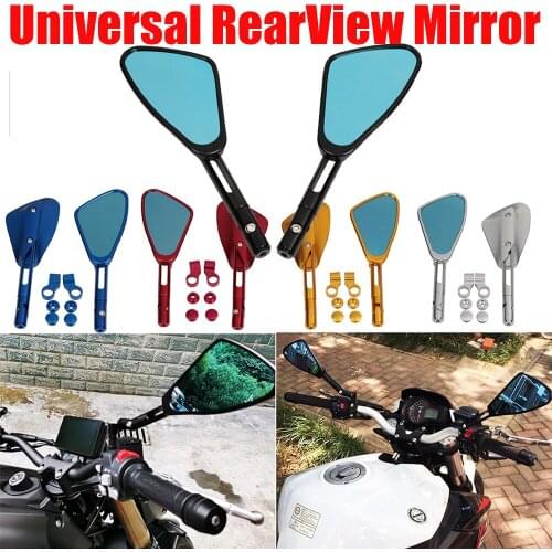 Motorcycle Rearview Mirror Retroviseur Rear View Mirror For Suzuki Bandit 650 GSF GSR 600 SV650 Vstrom 650 GSXR 600 K7 Katana