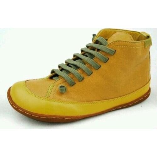 2021 Women Ankle Boots Woman Autumn Winter Vintage Leather Short Boots Female Waterproof Shoes Womens Shoes Big Size 43