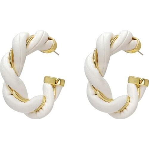 2020 New Arrival Ethnic Round Women Dangle Earrings Women Simple Retro Minority Elegant Korean Jewelry