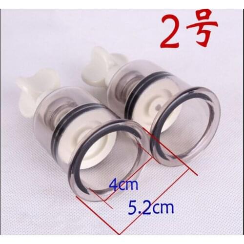 10 Pcs 4cm Cupping Device, 2# size Nipple Pussy Clitoris Sucker Pump Stimulator Breast Enlarger cupping Products