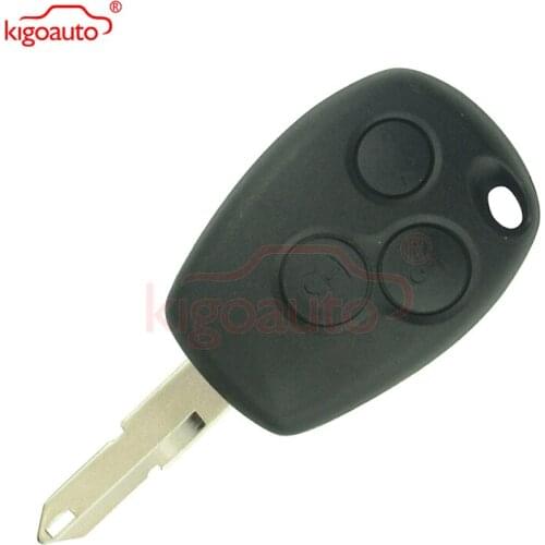 434Mhz 3button Ne72 Pcf7947 chip remote key for Renault Clio Kangoo Modus Master kigoauto
