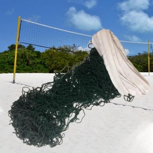 950cm x 100cm Professional Volleyball Net Standard Braided Badminton Net Square Mesh Standard Badminton Training Supplies