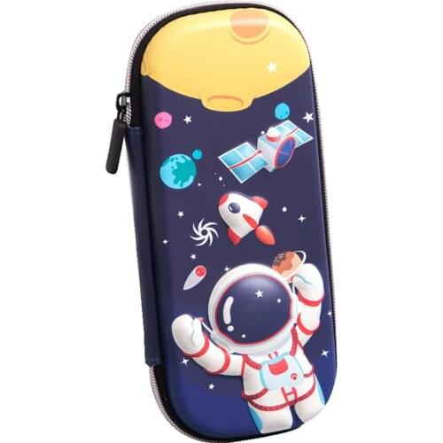 3D Pattern Pencil Case Large Capacity Waterproof Student Pencilcases Stationery Box EVA Lovely Cartoon Pen Bag